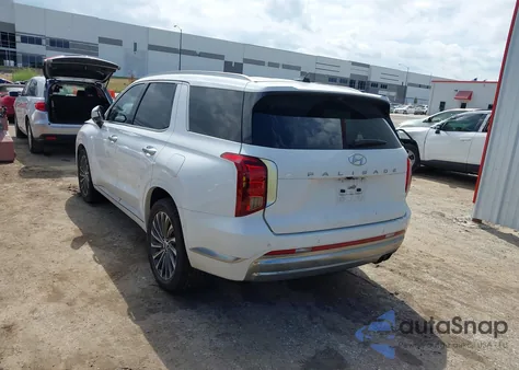 2023 Hyundai Palisade Calligraphy z USA, uszkodzony, nr VIN KM8R74GE1PU545795